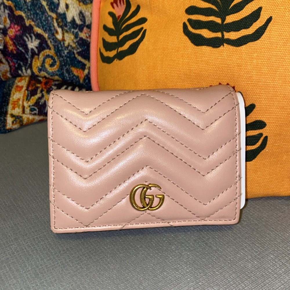 Authentic GUCCI Blush GG Wallet